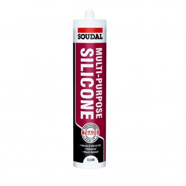 SOUDAL GEN M/P SILICONE WHITE