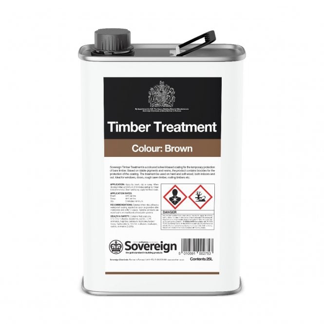 SOVEREIGN TIMBER TREATMENT BROWN 5L