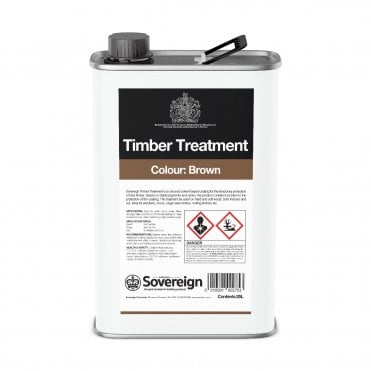 SOVEREIGN TIMBER TREATMENT BROWN 5L