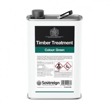 SOVEREIGN TIMBER TREATMENT GREEN 5L ***DISCONTINUED***