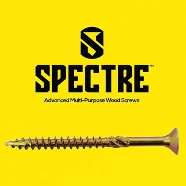 SPECTRE WOODSCREW 4.0 X 50mm 200no/BOX