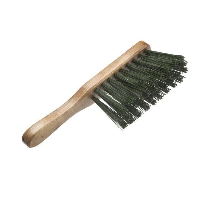 Stiff Green PVC Hand Brush 275mm (11in) FAIBRHANDSTI