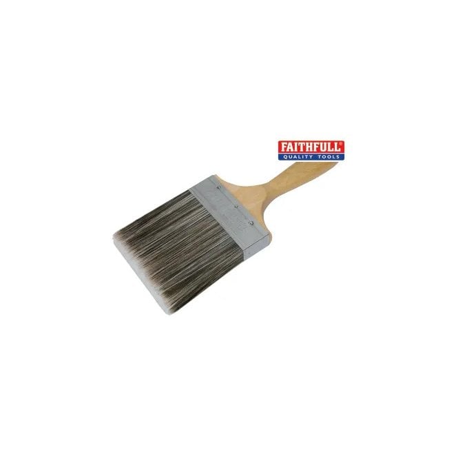 Tradesman Synthetic Paint Brush 100mm (4in) FAIPBT4