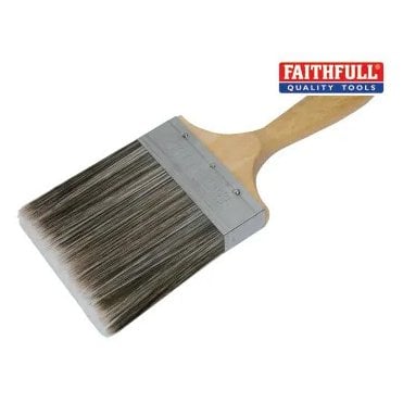 Tradesman Synthetic Paint Brush 100mm (4in) FAIPBT4