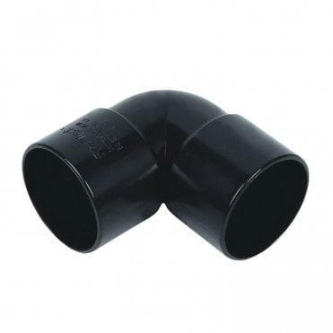WASTE 32MM 90* BEND - FLOWS10 BLACK