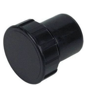 WASTE 32MM ACCESS PLUG - FLOWS30 BLACK