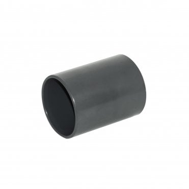 WASTE 32MM STRAIGHT COUPLING - FLOWS07 BLACK