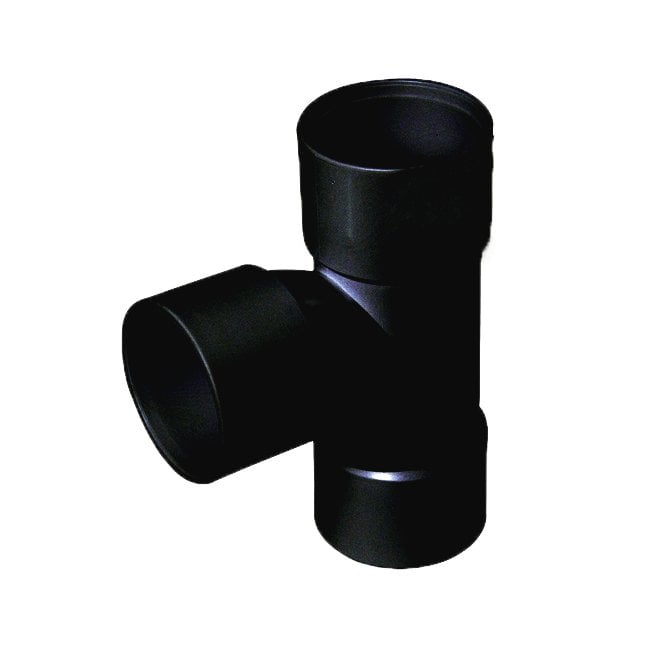 WASTE 32MM TEE JUNCTION - FLOWS22 BLACK