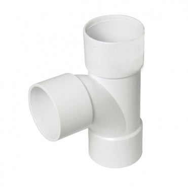 WASTE 32MM TEE JUNCTION - FLOWS22 WHITE