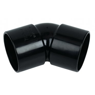 WASTE 40MM 45* BEND - FLOWS19 BLACK