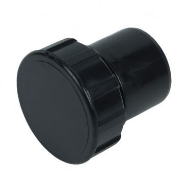 CBS WASTE 40MM ACCESS PLUG - FLOWS31 BLACK