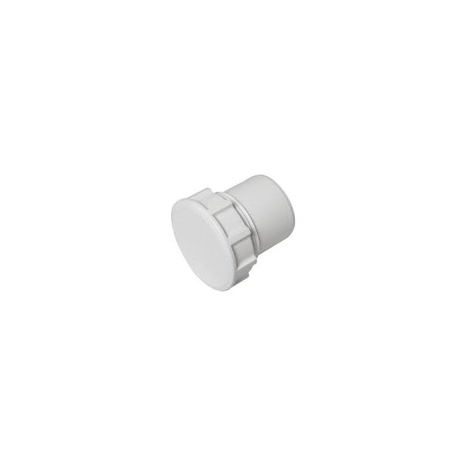 WASTE 40MM ACCESS PLUG - FLOWS31 WHITE