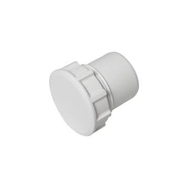 WASTE 40MM ACCESS PLUG - FLOWS31 WHITE