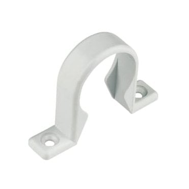 WASTE 40MM PIPE CLIP - FLOWS35 WHITE