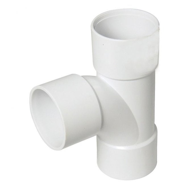 WASTE 40MM TEE JUNCTION - FLOWS23 WHITE