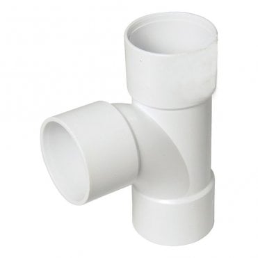 WASTE 40MM TEE JUNCTION - FLOWS23 WHITE